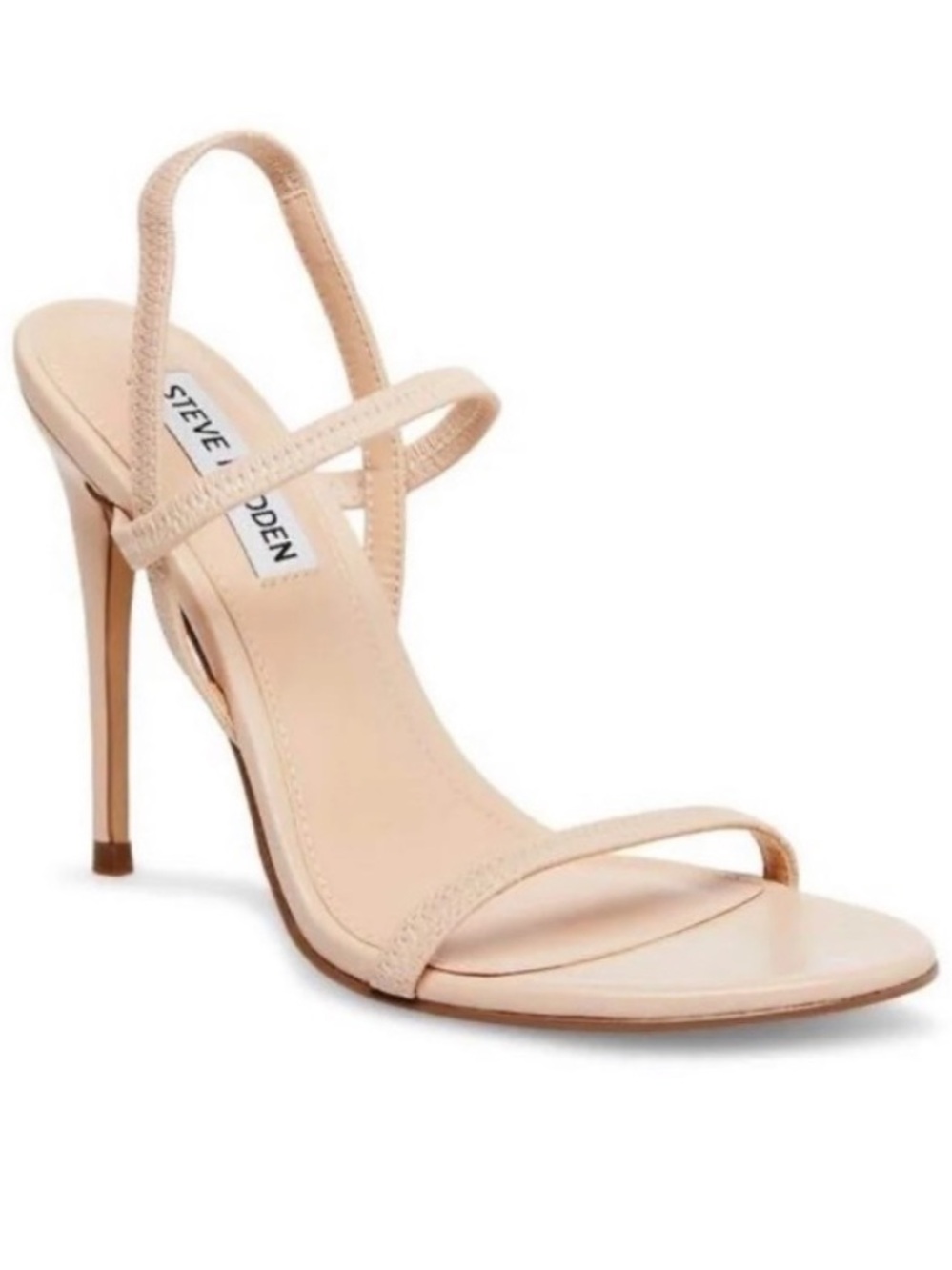 Steve Madden Gabriella Nude Strappy High Heels